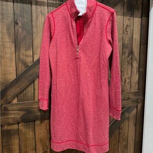 Talbots Red sweatshirt dress